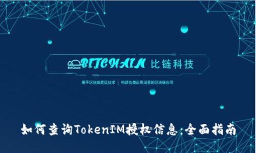 如何查询TokenIM授权信息：全面指南